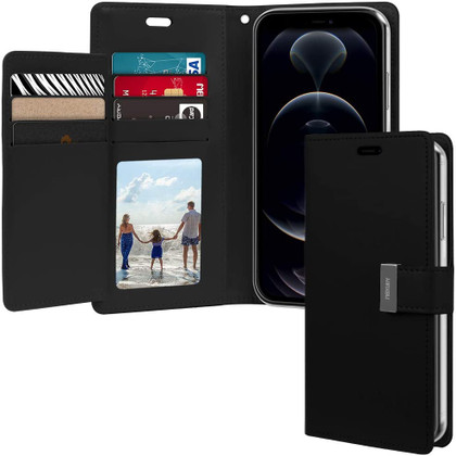 Goospery iPhone 18 Pro Max Flip Wallet Case Cover Extra Card Slots Apple