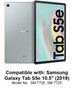 Compatible model: Galaxy Tab S5e 10.5" (2019). (1) Compatible model: Galaxy Tab S5e 10.5" (2019). (1)