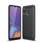 Slim Samsung Galaxy A20 2019 Carbon Fibre Soft Carbon Case Cover A205