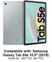 Compatible model: Galaxy Tab S5e 10.5" (2019). (1)