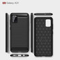 Slim Samsung Galaxy A31 2020 Carbon Fibre Soft Carbon Case Cover A315