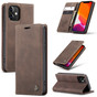 CaseMe iPhone 12 Mini Classic PU Leather Folio Case Cover Apple Skin