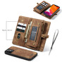 CaseMe 2-in-1 iPhone 12 Detachable Case Leather Wallet Cover Apple