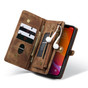 CaseMe 2-in-1 iPhone 12 Detachable Case Leather Wallet Cover Apple