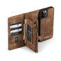 CaseMe 2-in-1 iPhone 12 Pro Detachable Case Leather Wallet Cover Apple