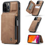 CaseMe Shockproof iPhone 12 Pro Max PU Leather Case Cover Wallet Apple
