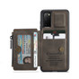 CaseMe Shockproof Samsung Galaxy S20 Leather Case Cover Zipper Wallet