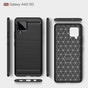 Slim Samsung Galaxy A42 5G Carbon Fibre Soft Carbon Case Cover A426