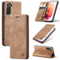 CaseMe Samsung Galaxy S21 5G 4G Classic Folio PU Leather Case Cover