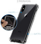 Goospery iPhone X Xs Clear Phone Case Shockproof Bumper Cover iPhoneX