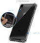 Goospery iPhone XR Clear Phone Case Shockproof Bumper Cover iPhoneXR