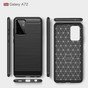 Slim Samsung Galaxy A72 4G 5G Carbon Fibre Soft Case Cover A725 A726