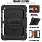 Shockproof iPad 10.2" 2021 9th Gen Strap Rugged Case Cover Apple iPad9