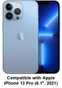Compatible model: iPhone 13 Pro, 2021 (6.1"). (1)