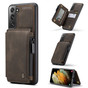 CaseMe Shockproof Samsung Galaxy S22 5G Case Cover Zipper Wallet