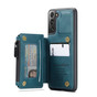 CaseMe Shockproof Samsung Galaxy S22 5G Case Cover Zipper Wallet