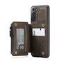 CaseMe Shockproof Samsung Galaxy S22 5G Case Cover Zipper Wallet