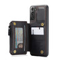 CaseMe Shockproof Samsung Galaxy S22+ Plus 5G Case Cover Zipper Wallet