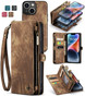 CaseMe 2-in-1 iPhone 14 Detachable Case Leather Wallet Cover Apple