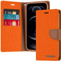 Goospery iPhone 14 Plus Canvas Fabric Flip Wallet Case Cover Apple
