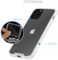 Goospery iPhone 14 Pro Clear Phone Case Shockproof Bumper Cover 2022