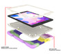 Kids Shockproof iPad 10.2 2019 7th Gen Apple Case Cover Ring Colourful