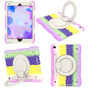 Kids Shockproof iPad 10.2 2020 8th Gen Apple Case Cover Ring Colourful