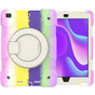 Kids Shockproof iPad 9.7 2017 5th Gen Apple Case Cover Ring Colourful