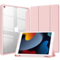 iPad 10.2" 2020 8th Gen Case Cover Clear Back Pencil Holder Apple