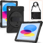 Heavy Duty Strap iPad 10.9 2022 10th Gen Apple Shockproof Case Cover