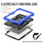 Shockproof iPad 10.9" 2022 10th Gen Strap Ring Rugged Case Cover Apple