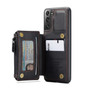 CaseMe Shockproof Samsung Galaxy S23 5G Case Cover Zipper Wallet S911