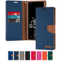 Goospery Samsung Galaxy S23+ Plus 5G Fabric Wallet Case Cover S916
