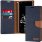 Goospery Samsung Galaxy S23+ Plus 5G Fabric Wallet Case Cover S916