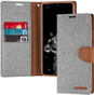 Goospery Samsung Galaxy S23+ Plus 5G Fabric Wallet Case Cover S916