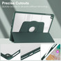 iPad Air 1 (2013) 360 Rotate Case Cover Pencil Holder Apple Air1