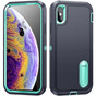 Shockproof iPhone X Xs Case Cover Heavy Duty with Stand Apple iPhoneX