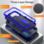 Shockproof iPhone 12 Pro Case Cover Heavy Duty with Stand Apple 12Pro