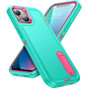 Shockproof iPhone 13 Case Cover Heavy Duty with Stand Apple iPhone13