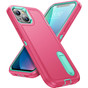 Shockproof iPhone 14 Plus Case Cover Heavy Duty with Stand Apple