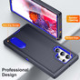 Shockproof Samsung Galaxy S23 Ultra Case Cover Heavy Duty with Stand
