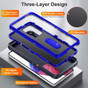 Shockproof Samsung Galaxy A04S Case Cover Heavy Duty with Stand A047