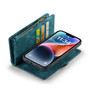 CaseMe 2in1 iPhone 15 Plus Detachable Case Leather Wallet Cover Apple