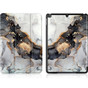 iPad 9.7" 2018 6th Gen Smart Case Cover Hard Back Apple iPad6 Marble