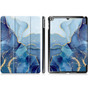 iPad 10.9 2022 10th Gen Smart Case Cover Hard Back Apple iPad10 Marble