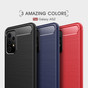 Slim Samsung Galaxy S23 FE 5G Carbon Fibre Soft Case Cover S711