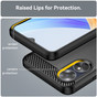 Slim OPPO A17 4G Shockproof Soft Carbon Case Cover Skin