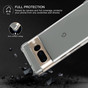Google Pixel 8 5G Clear Mobile Phone Case Shockproof Cover Bumper