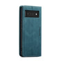 CaseMe Google Pixel 6 Pro 5G Classic PU Leather Folio Case Cover