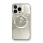 Shockproof Case iPhone 14 Clear Cover Sleek Pattern MagSafe Apple